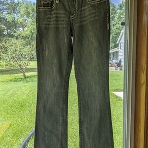 Stylish Gray Women's Jeans Cartise